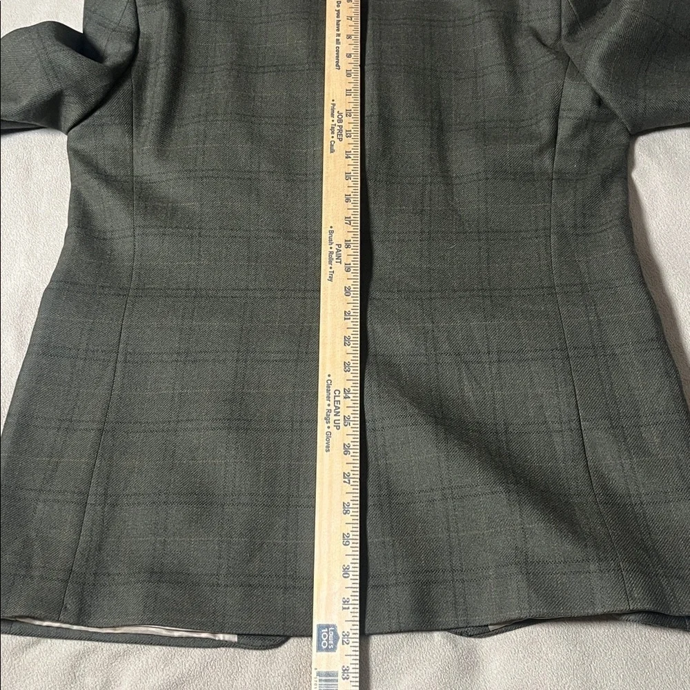 Lauren Ralph Lauren Men's Lambswool Green Brown Tan Plaid Blazer 42L